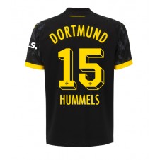 Borussia Dortmund Mats Hummels #15 Bortedrakt Kvinner 2023-24 Kortermet